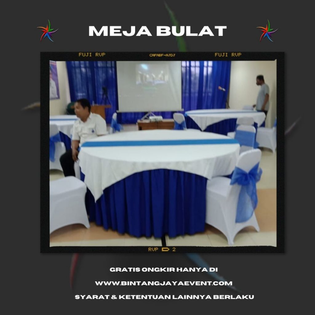 Sewa Meja Bulat di Bekasi Pelayanan Prima dan Berkualitas