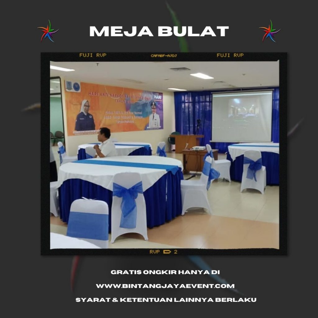 Sewa Meja Bulat di Bekasi Pelayanan Prima dan Berkualitas