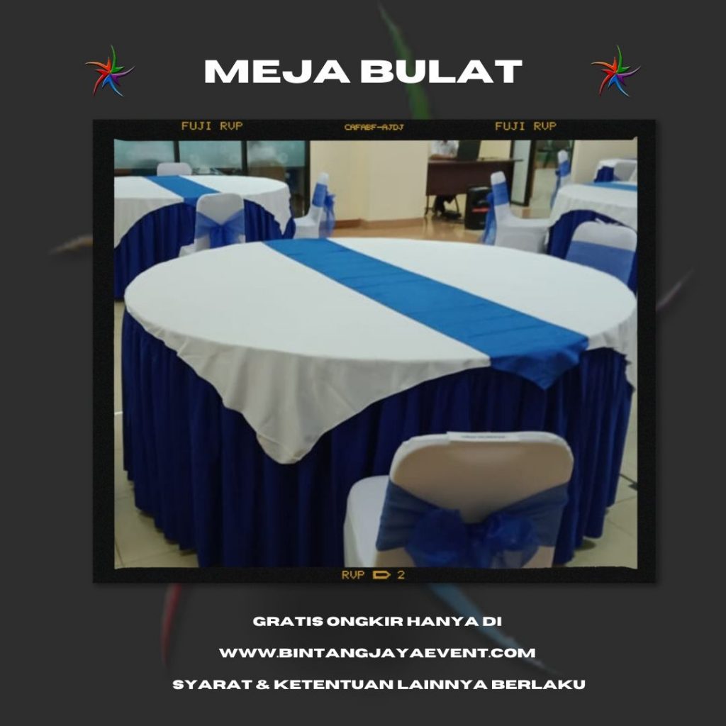 Sewa Meja Bulat di Bekasi Pelayanan Prima dan Berkualitas