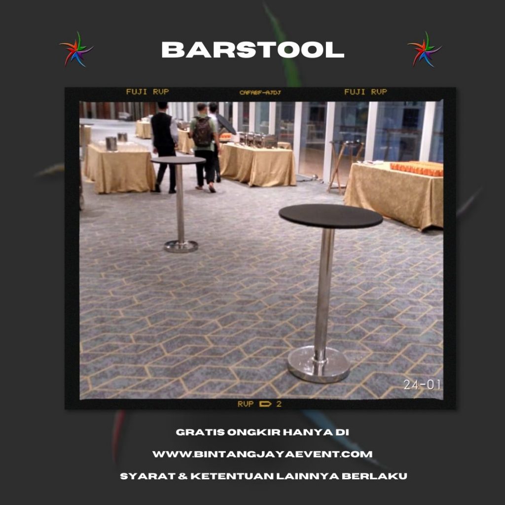 Sewa Meja Barstool di Jakarta Pusat Tersedia 1 set barstool murah kualitas berkelas