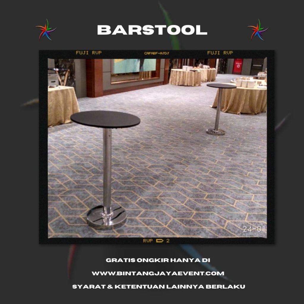 Sewa Meja Barstool di Jakarta Pusat Tersedia 1 set barstool murah kualitas berkelas
