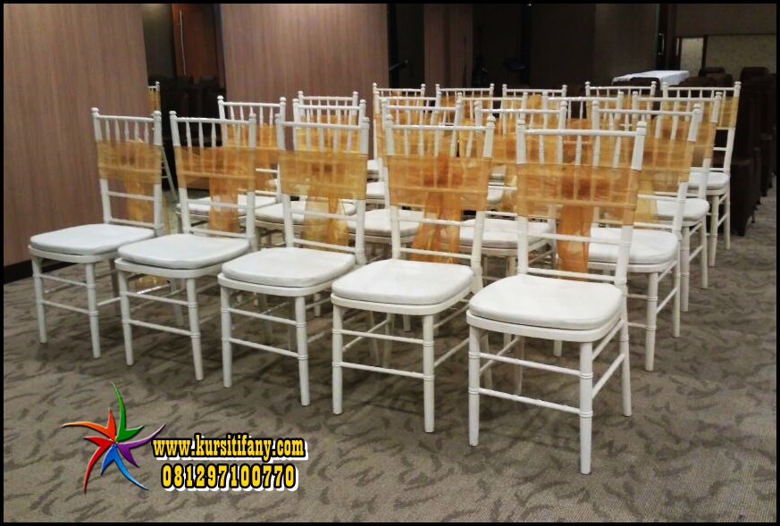 Sewa Kursi Tiffany Murah Pesta di Bekasi Barat