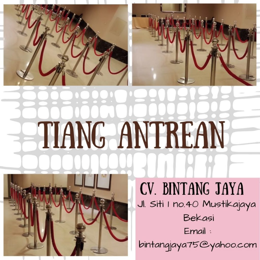 Rental Tiang Antrian (Standing Rope) Event Jakarta