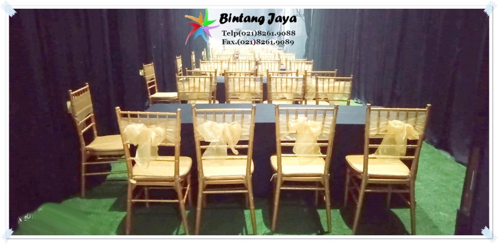Sewa Kursi Tiffany Gold Di Jakarta