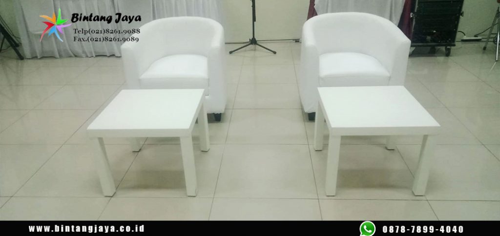 Terbaru Sewa Sofa Oval putih VIP Jakarta