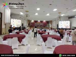 Jasa Sewa Meja Bulat Taplak Mewah Promo Akhir Tahun Jakarta Timur