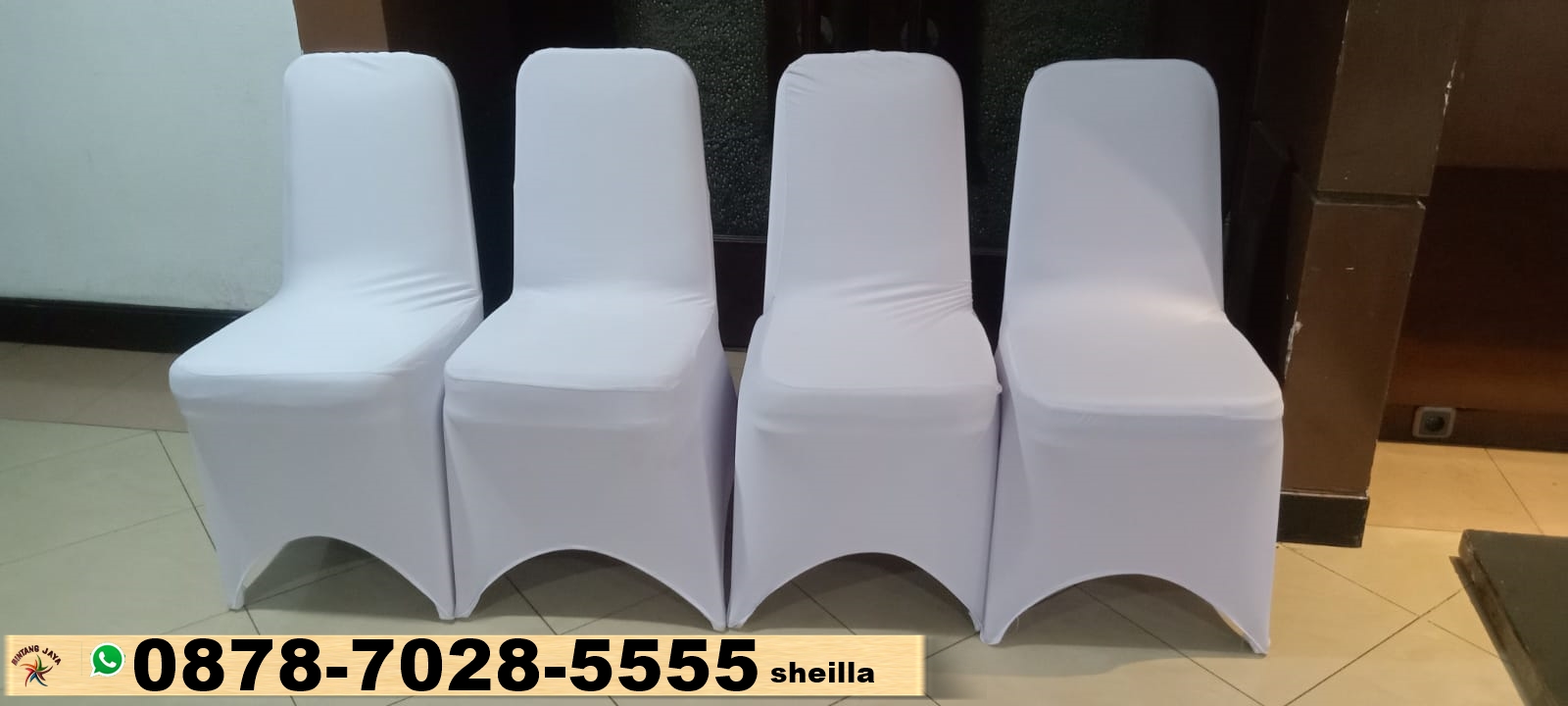 rental kursi futura cover streeth putih cipayung jakarta timur