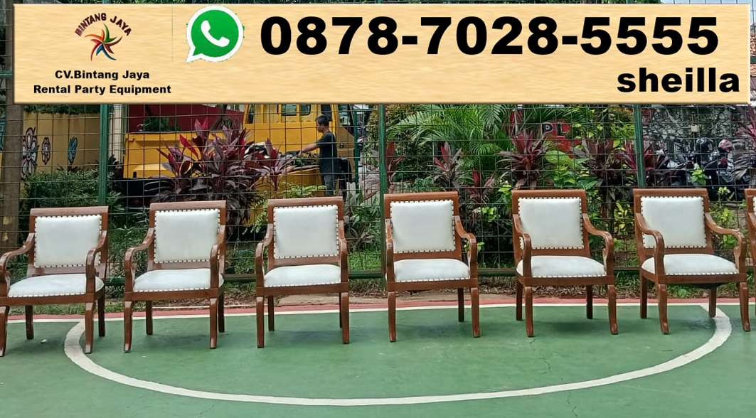 Sewa kursi VIP kayu Kalibaru Jakarta Utara