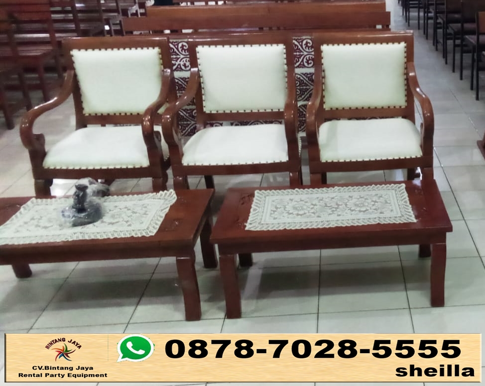 Sewa kursi VIP kayu kursi mewah untuk tamu VIP Jakarta