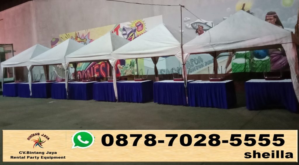 Sewa tenda bazar untuk event bazar Jakarta Barat