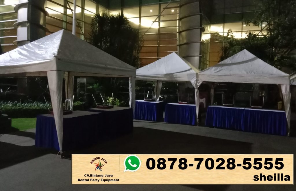 Sewa tenda bazar untuk event bazar Jakarta Barat