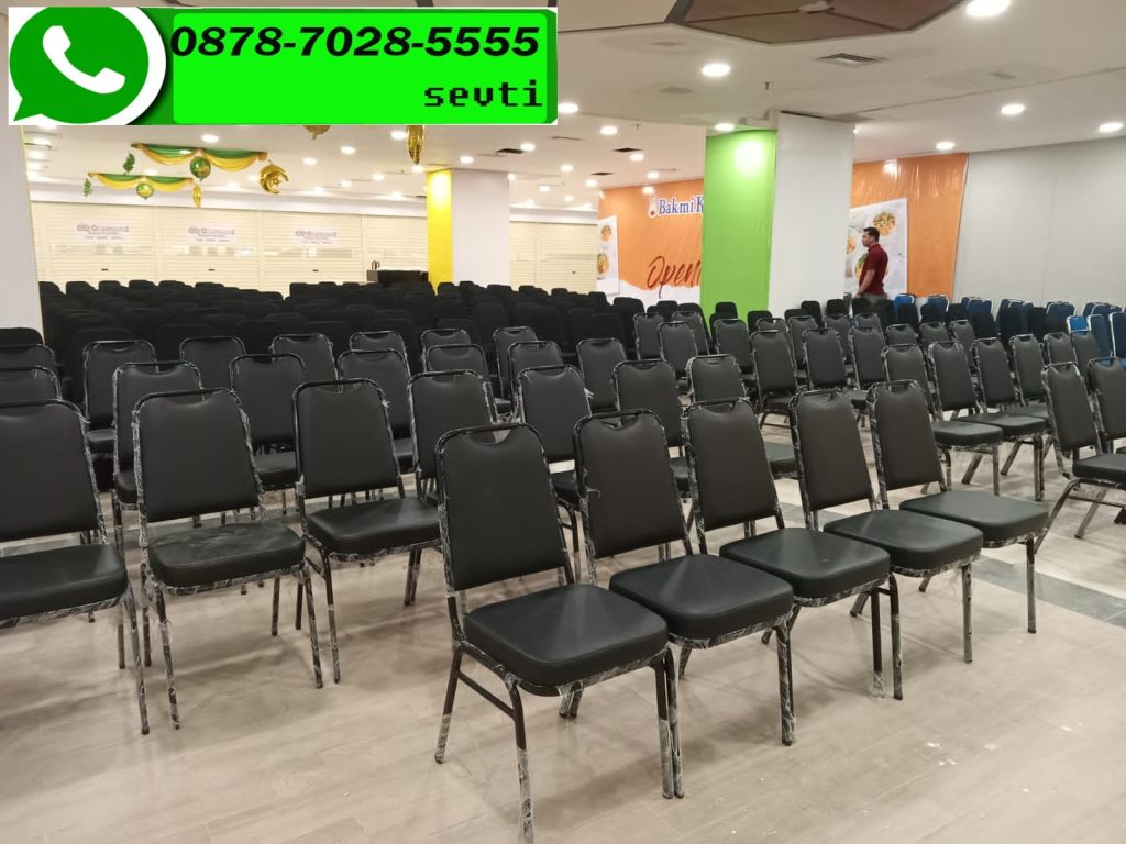 Rental sewa kursi pesta kursi futura ori hitam Bogor