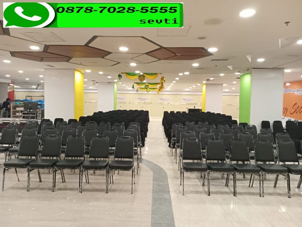 Rental sewa kursi pesta kursi futura ori hitam Bogor