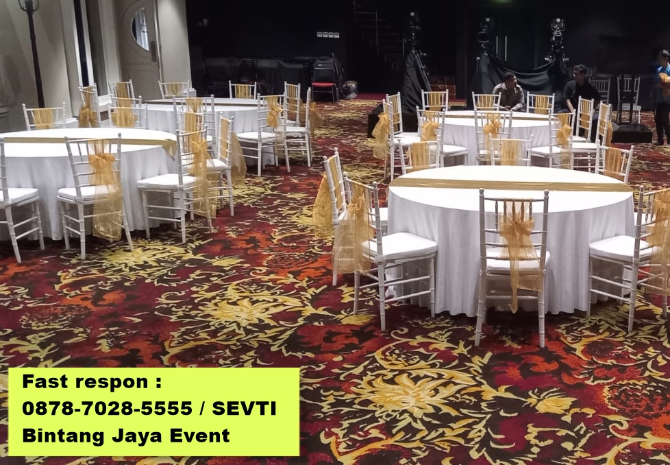 Tempat Sewa Meja Bundar Dan Kursi Tiffany Area Bogor Kota