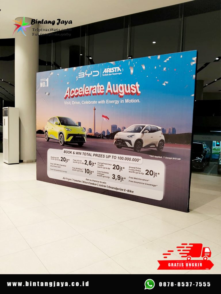 Sewa Backdrop Event BYD Pluit Jakut